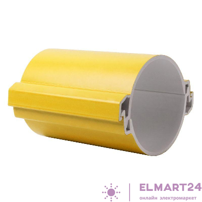 Труба гладкая ПВХ разборная d110мм 750Н желт. (дл.3м) PROxima EKF tr-pvc-110-750-yellow