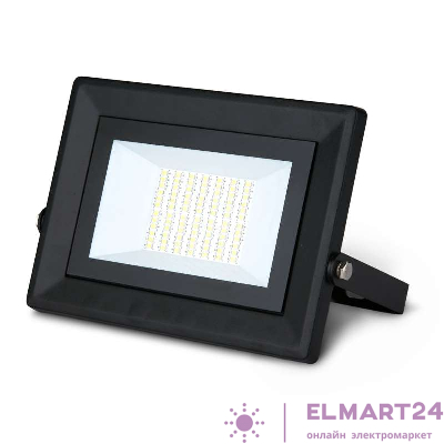 Прожектор светодиодный Elementary Led Qplus 50Вт IP65 6500К черн. Gauss 613511350