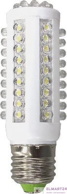 Лампа светодиодная, 66LED(4W) 230V E27 7000K (230lm), LB-87 25136