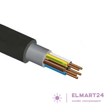 Кабель ВВГнг(А)-LS 5х1.5 ОК (N PE) 0.66кВ (м) ПромЭл 11853890